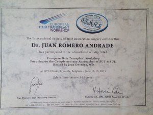 Seminario ISHRS Bruselas 2014